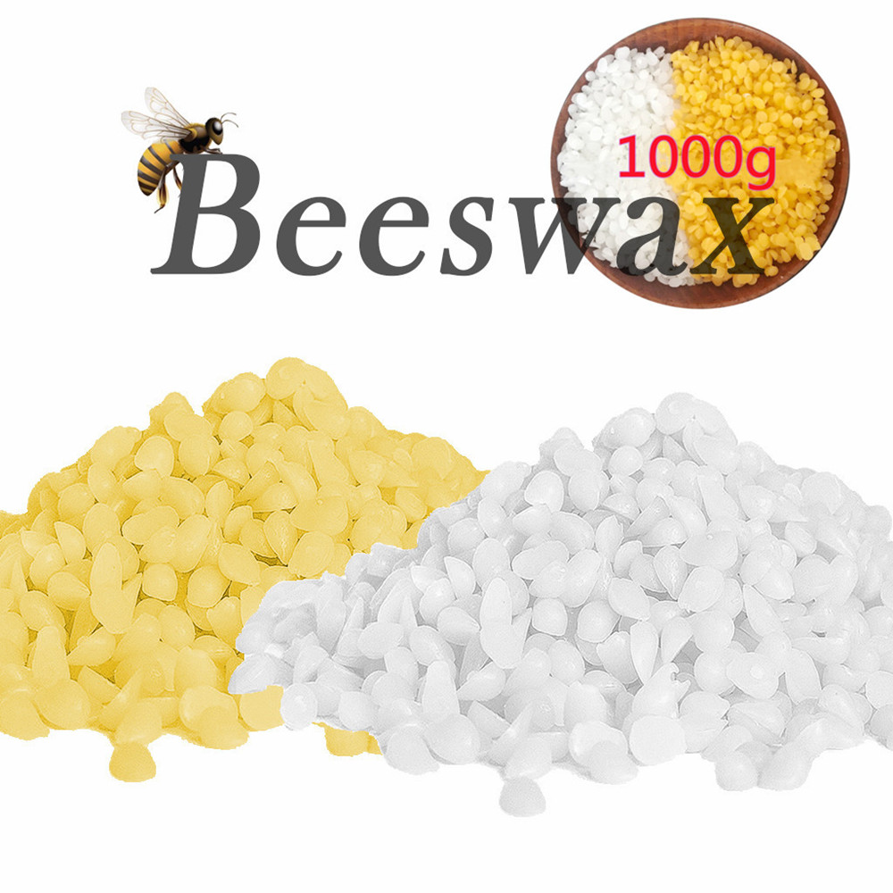 Candle Supplies To Make Candles - 1000g Pure Natural Beeswax 100% No