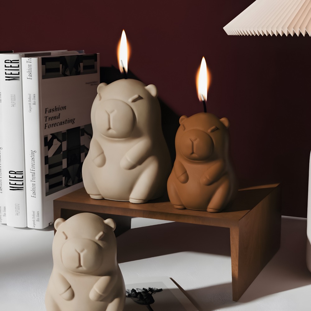 Standing Capybara Scent Candle - огляд і ціна Candle Supplies Store