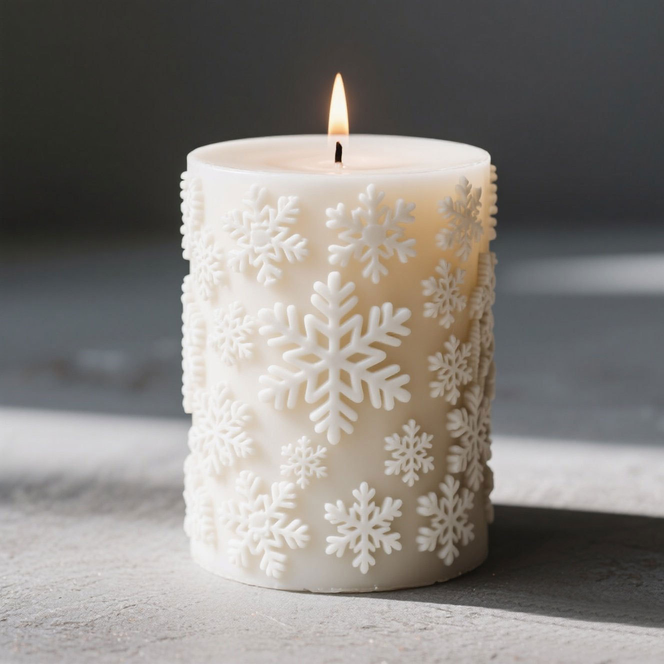 3D Relief Cylinder Christmas S - огляд і ціна Candle Supplies Store