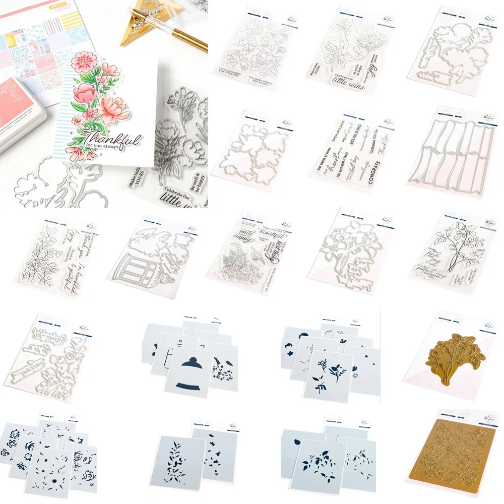 Peony Fantasy Cutting Dies Sta - огляд і ціна Candle Sachet