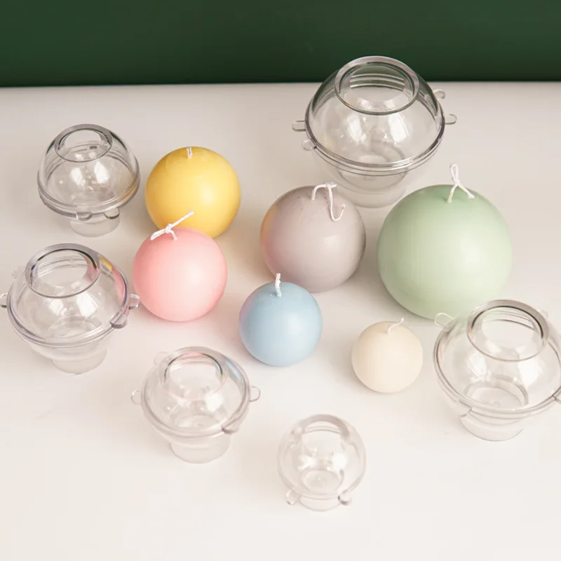 5-8cm Spherical Candle Plastic - огляд і ціна Candle Supplies Store
