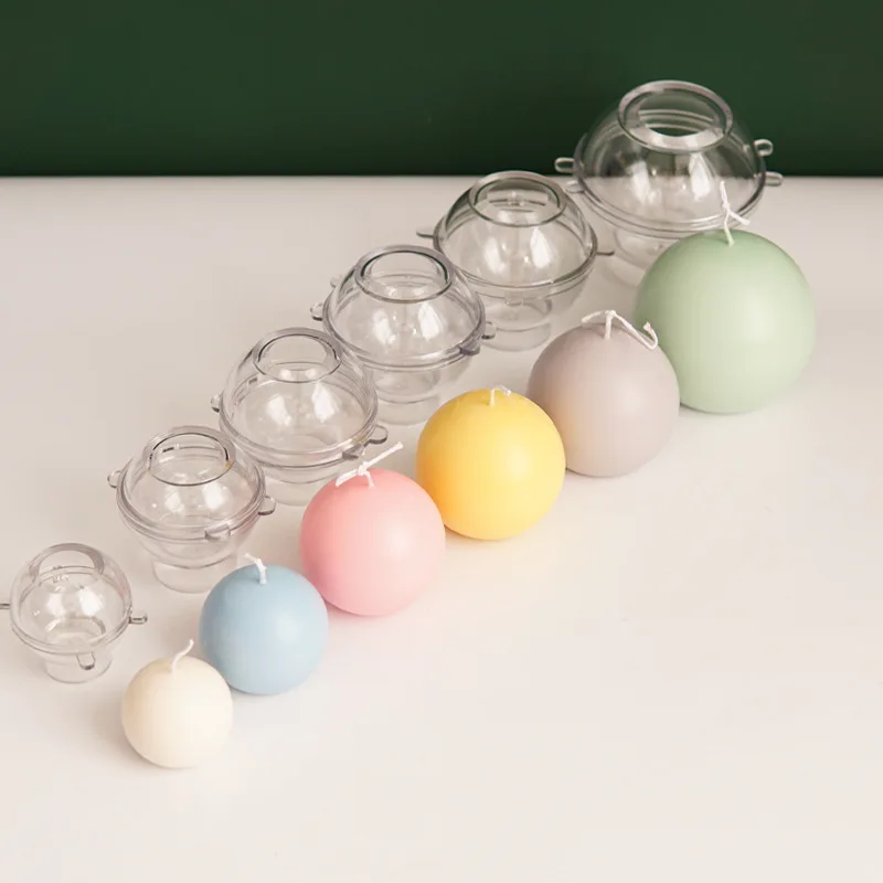5-8cm Spherical Candle Plastic - огляд і ціна Candle Supplies Store
