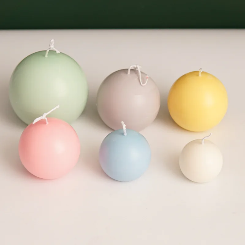 5-8cm Spherical Candle Plastic - огляд і ціна Candle Supplies Store