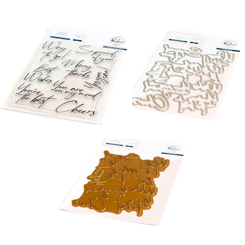 New Hot Foil Clear Stamps Meta - огляд і ціна Candle Sachet