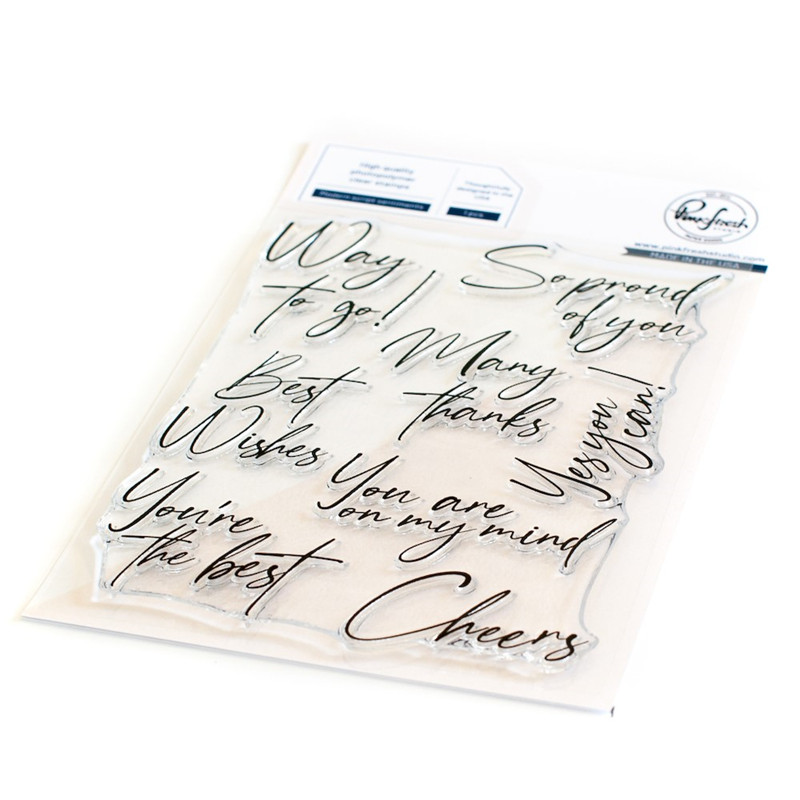 New Hot Foil Clear Stamps Meta - огляд і ціна Candle Sachet