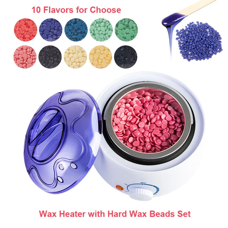 Wax Machine + Hard Beans Set H - огляд і ціна Wax Melting Pot