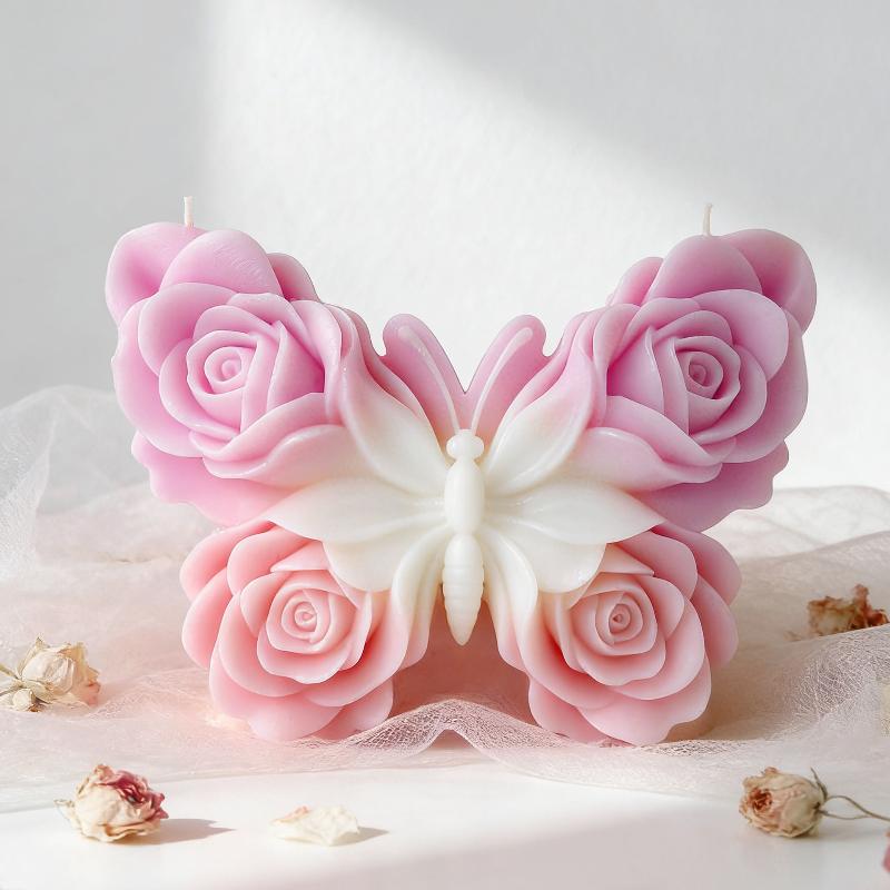 DIY Rose Butterfly Form Silico - огляд і ціна Candle Supplies To Make Candles
