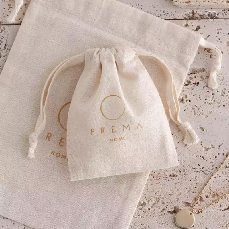Natural Cotton Gift Bags Makeu - огляд і ціна Candle Sachet