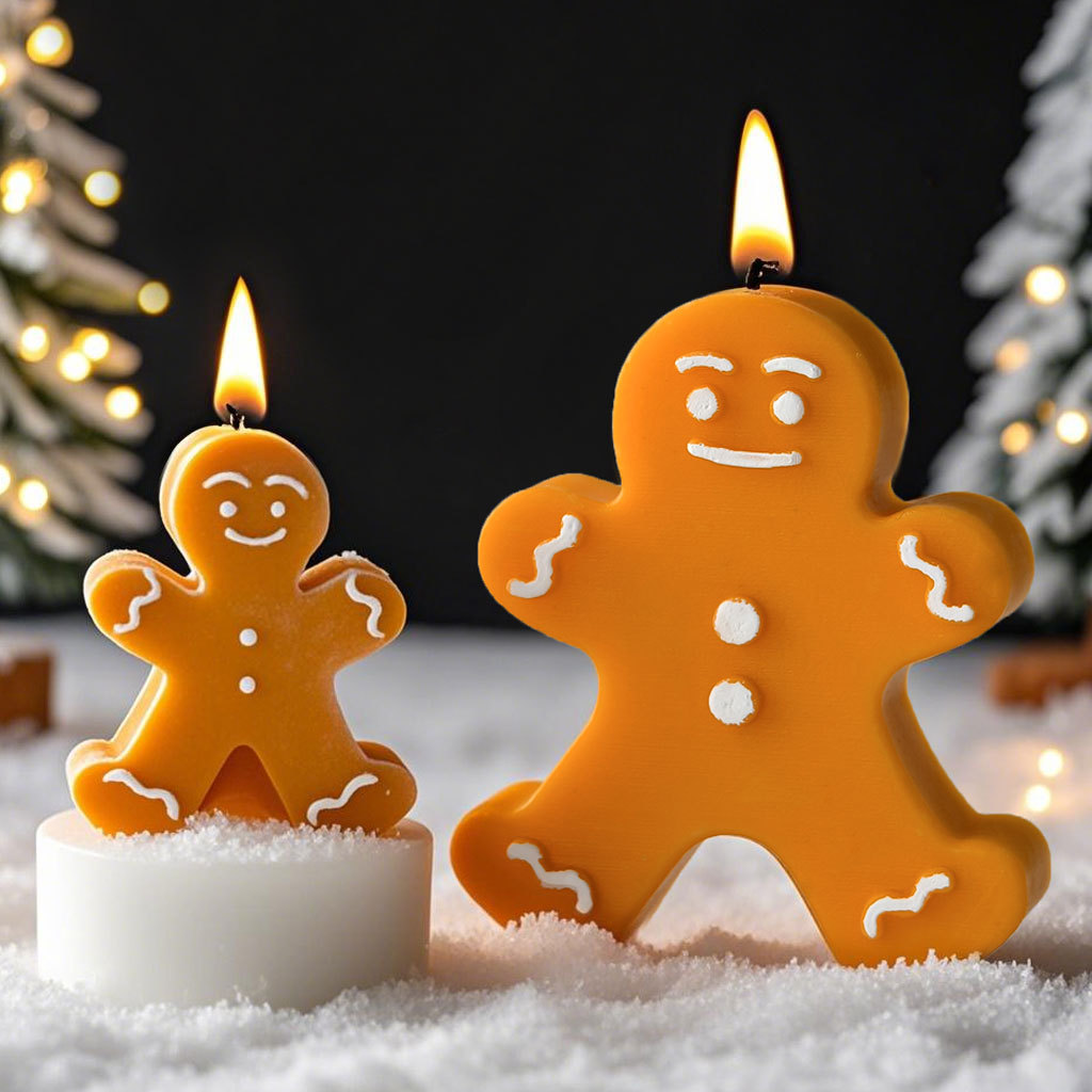 DIY Cartoon Gingerbread Man Si - огляд і ціна Candle Supplies Store