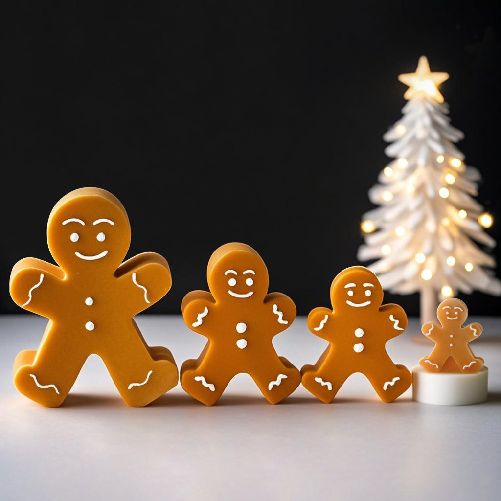DIY Cartoon Gingerbread Man Si - огляд і ціна Candle Supplies Store