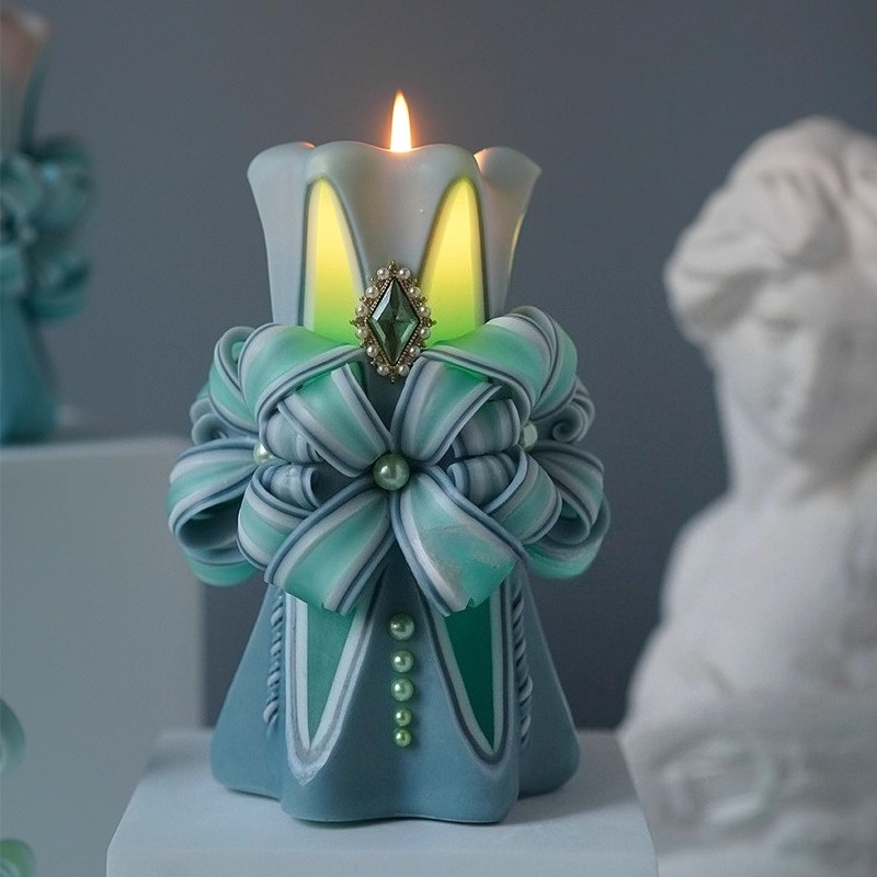 1KG Carved Scented Candle Raw  - огляд і ціна Candle Supplies To Make Candles