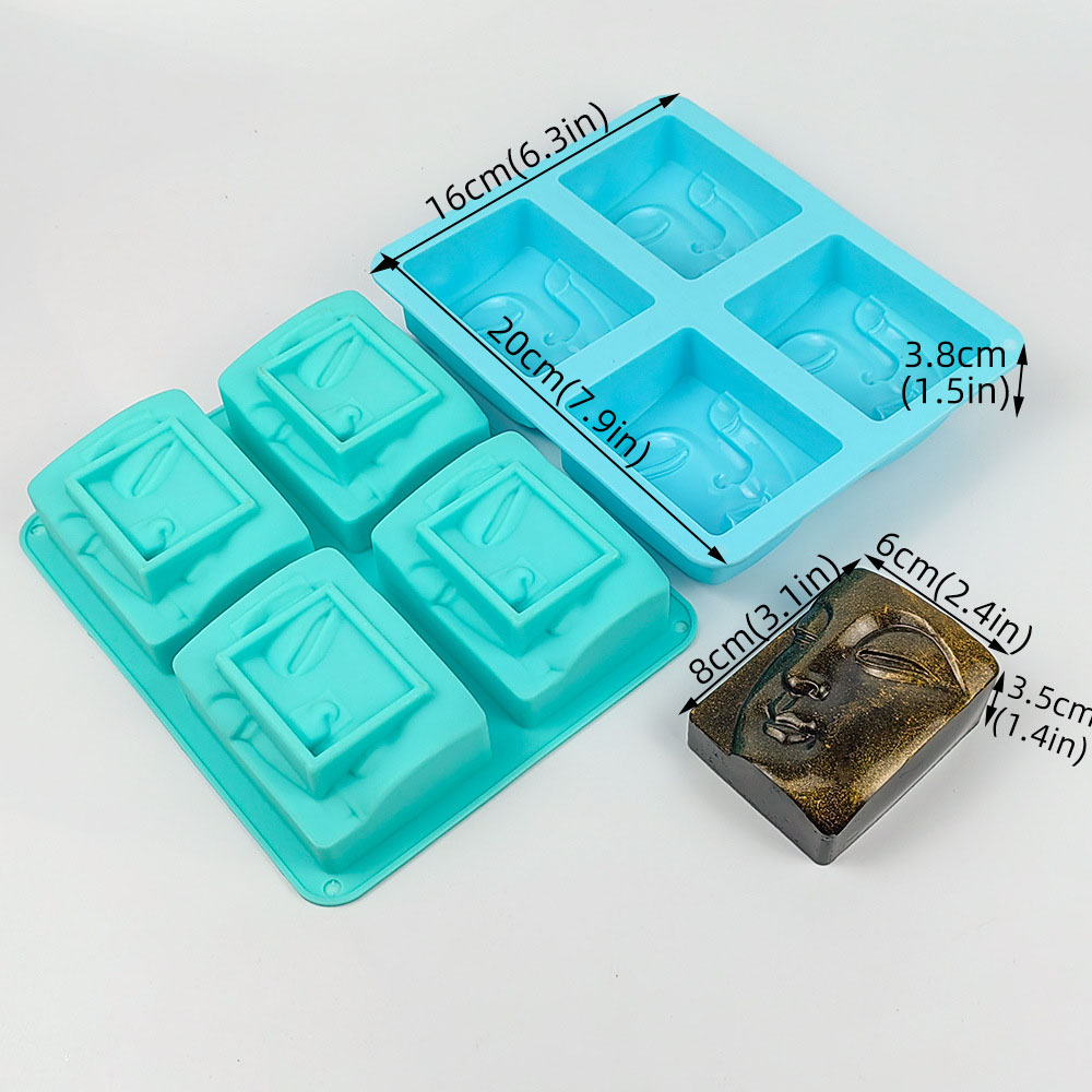 4 Holes Buddha Portrait Soap M - огляд і ціна Candle Supplies Store