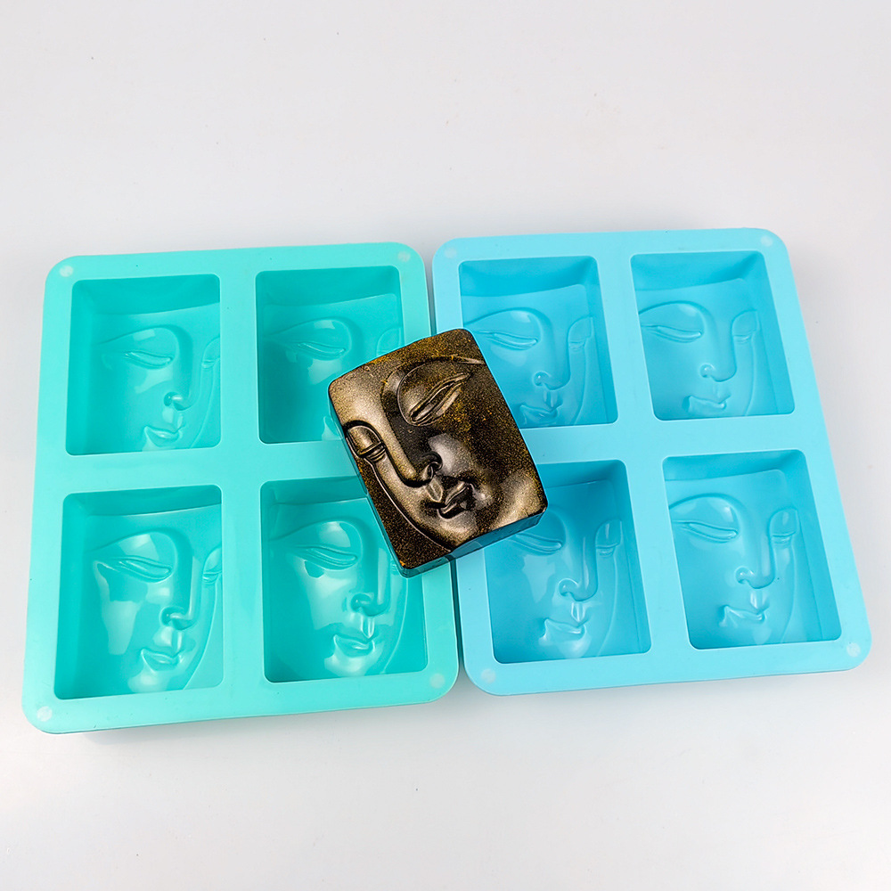 4 Holes Buddha Portrait Soap M - огляд і ціна Candle Supplies Store
