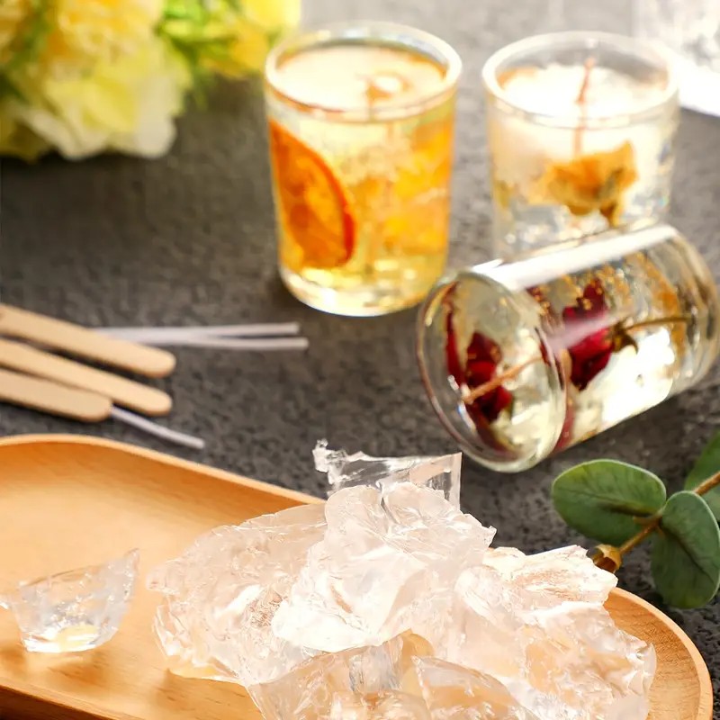 Transparent Crystal Wax, Jelly - огляд і ціна Candle Supplies To Make Candles